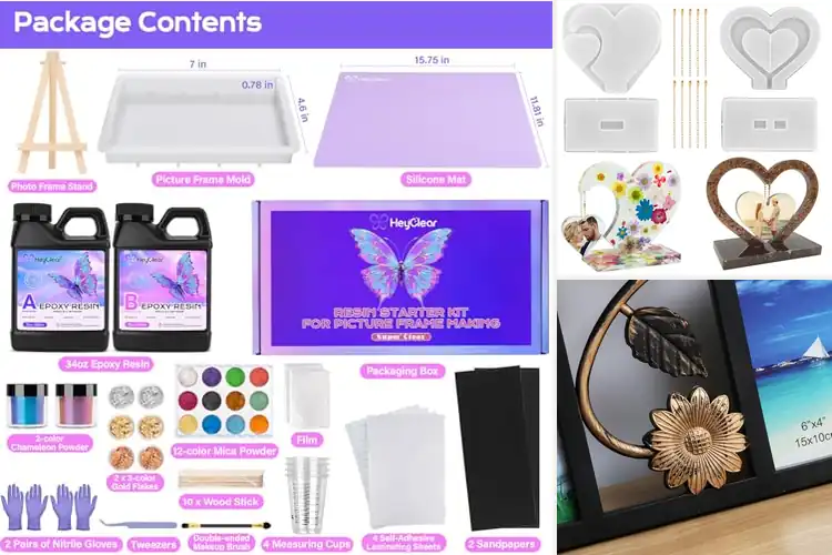 Detailed view of Best 3D Resin Photo Frames: Top 10 Elegant Keepsake Ideas