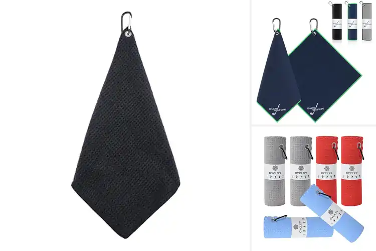 Detailed view of Best Absorbent Golf Towels for Quick Drying & Clean Gear