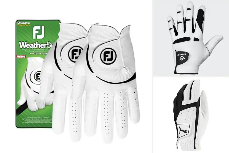 Detailed view of Best Accuracy Golf Gloves