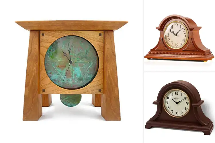 Detailed view of Best Artisan Mantel Clocks