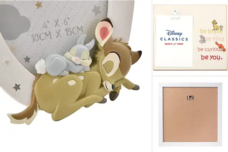 Detailed view of Best Bambi Themed Photo Frames to Enchant Your Space