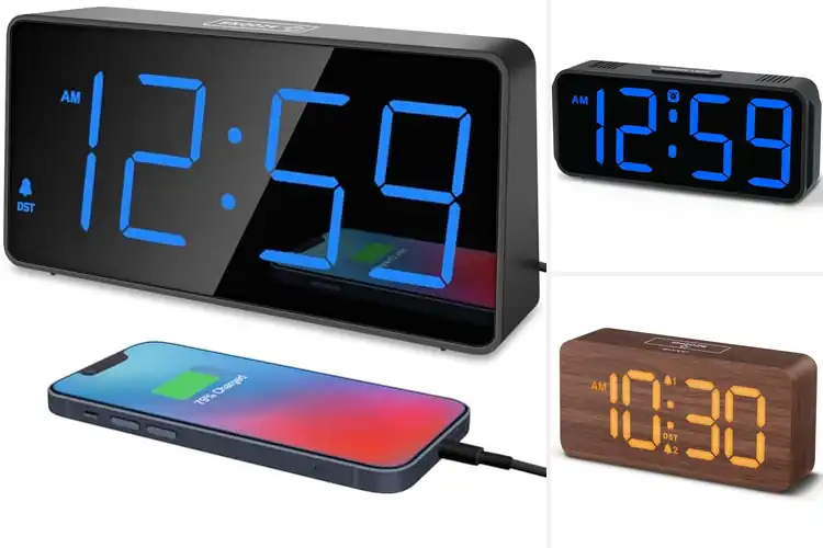 Detailed view of Best Bedside Bedroom Clocks