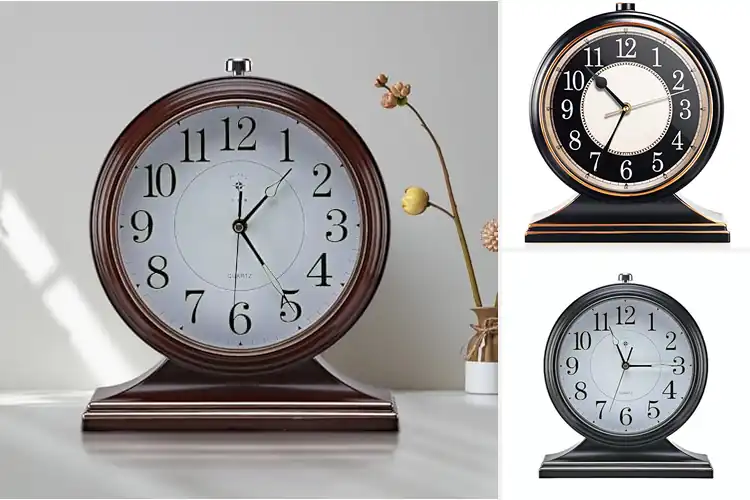 Detailed view of Best Compact Mantel Clock 10 Inch