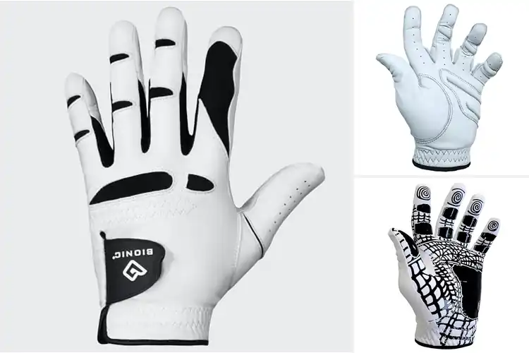 Detailed view of Best Contoured Grip Golf Glove