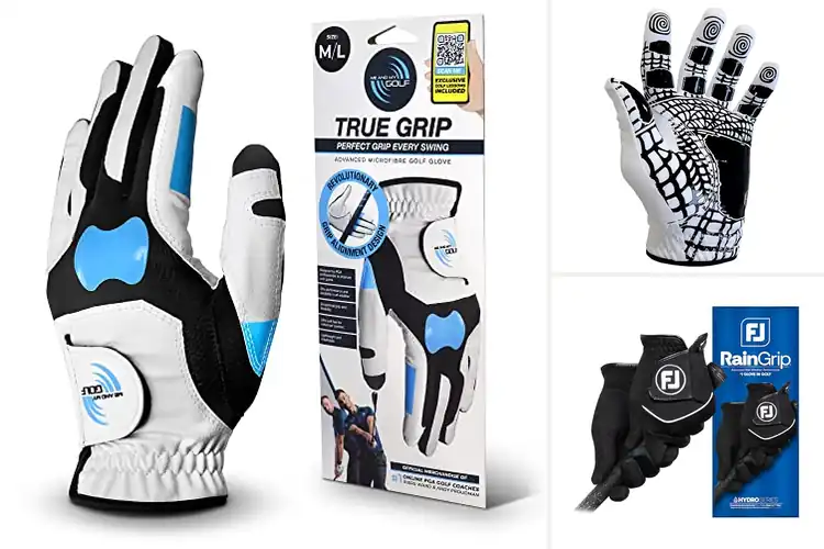 Detailed view of Best Controlled Grip Golf Glove