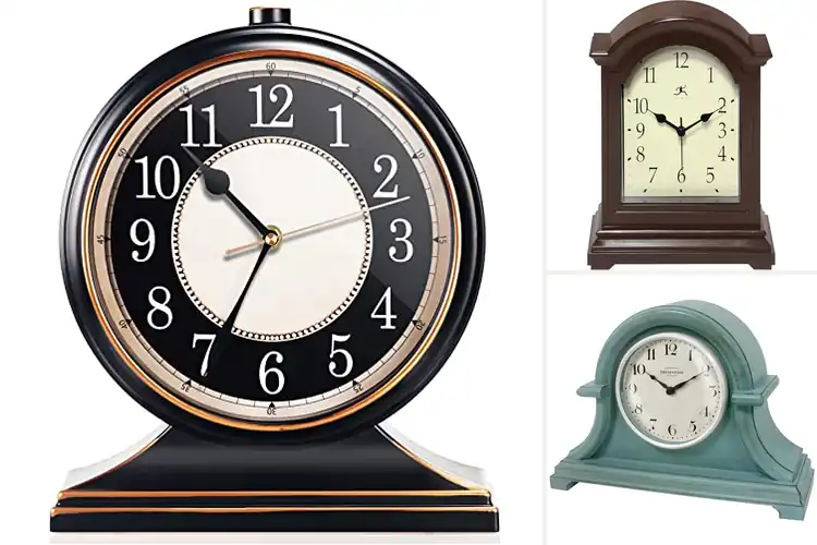 Detailed view of Best Decorative Clock For Living Room Mantel