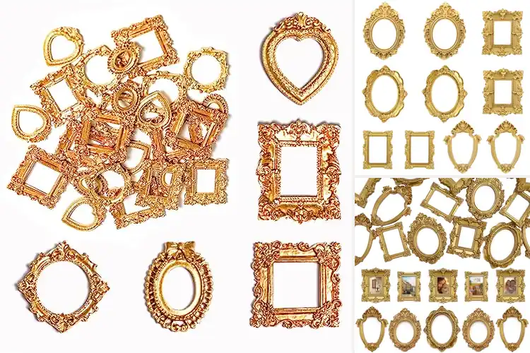 Detailed view of Best Decorative Resin Frames