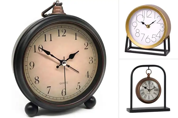 Detailed view of Best Decorative Shelf Clocks