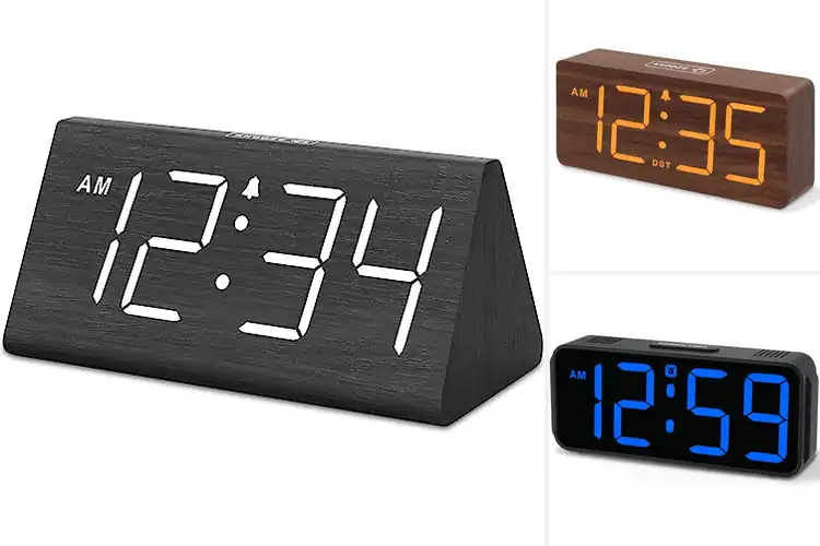 Detailed view of Best Desk Clock For Bedroom