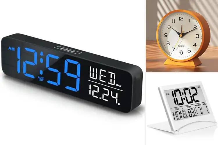 Detailed view of Best Desk Clock For Office