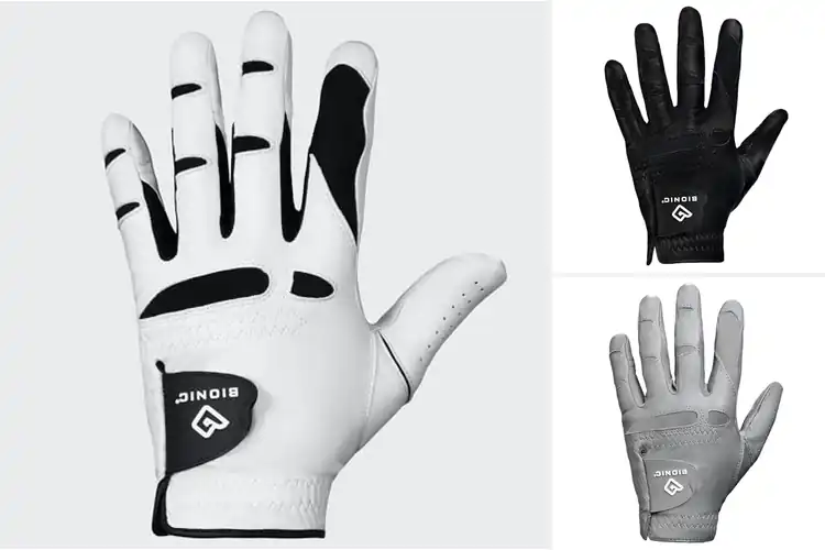 Detailed view of Best Dual Expansion Thumb Golf Glove