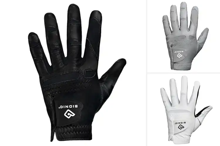 Detailed view of Best Dual Expansion Zone Thumb Golf Glove