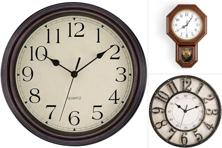 Detailed view of Best Durable Decorative Clocks
