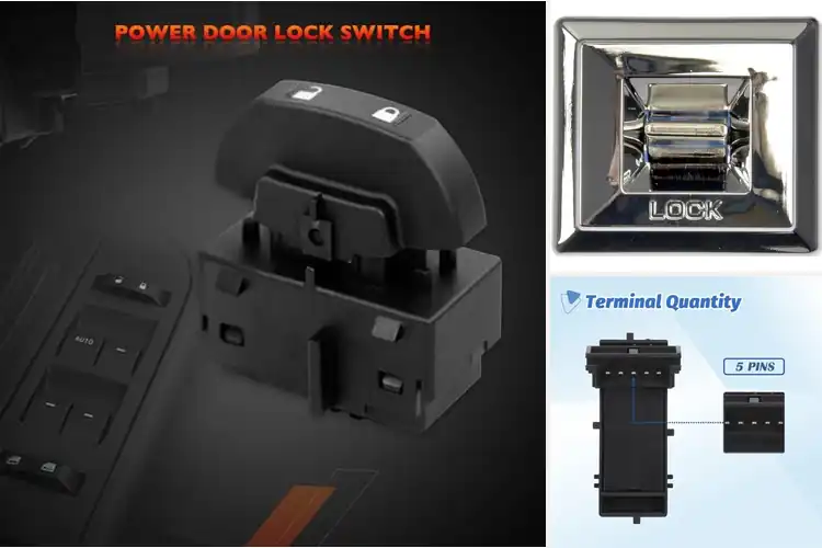 Detailed view of best durable front door lock switches