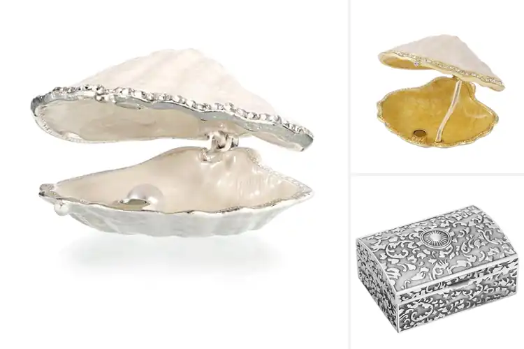 Detailed view of Best Durable Metal Jewelry Box Shell