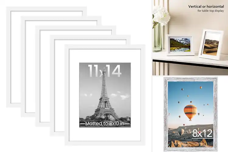 Detailed view of Best Durable White Finish Frames
