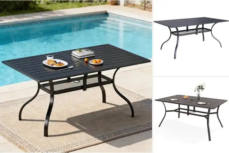 Detailed view of Best Easy Assembly Patio Table: 10 Quick Setup Picks