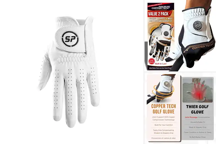 Detailed view of Best Ergonomic Fit Golf Glove