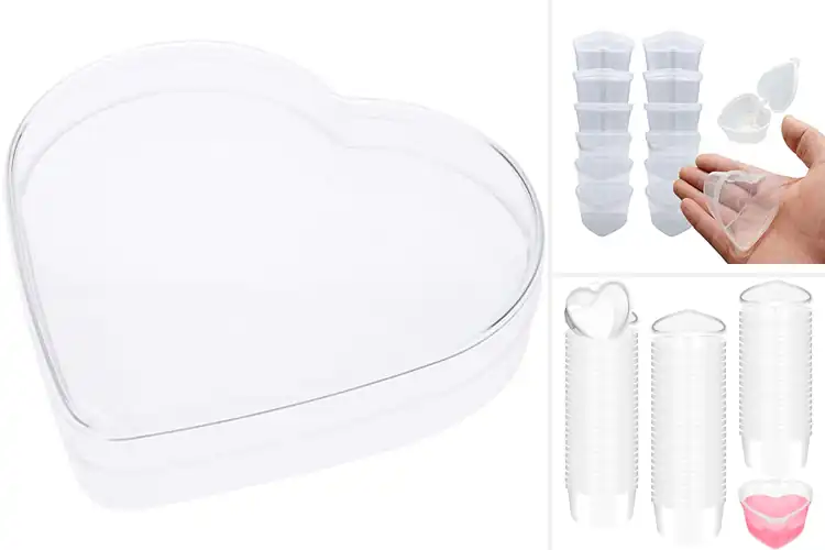 Detailed view of Best Exquisite Heart Shaped Containers
