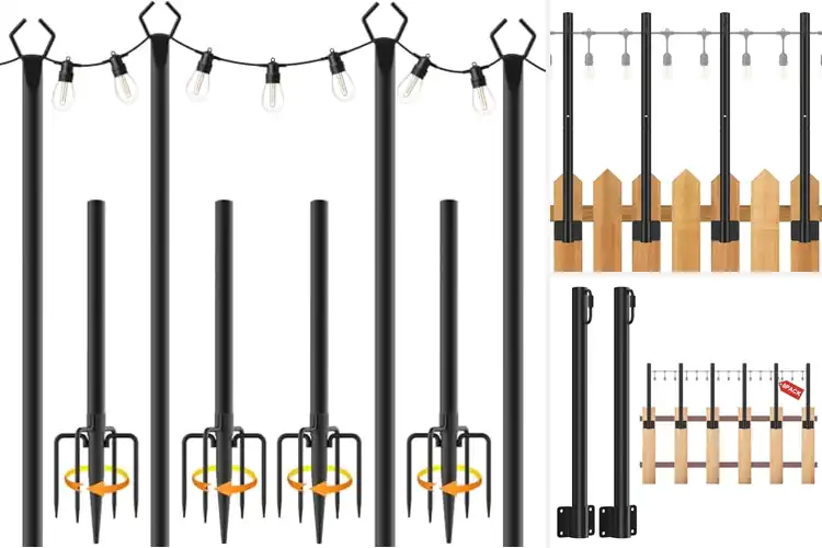Detailed view of Best Fence Light Poles: Top 10 Picks for a Cozy Outdoor Glow