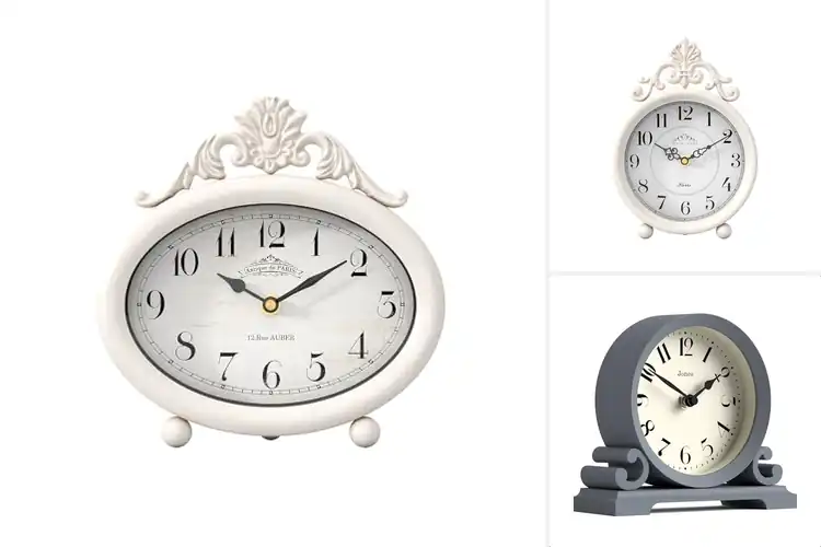 Detailed view of Best French Mantel Clocks for Timeless Home Elegance