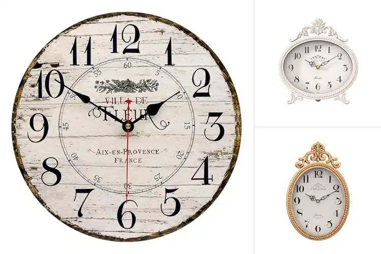 Detailed view of Best French Vintage Clocks