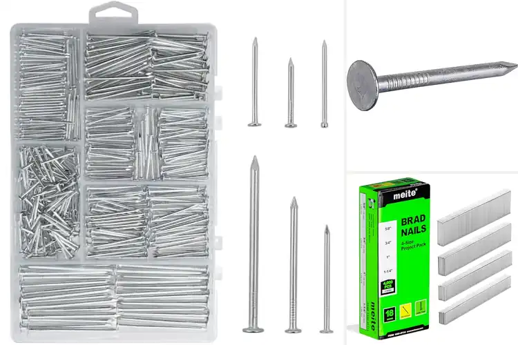 Detailed view of Best Galvanized Nail Packs