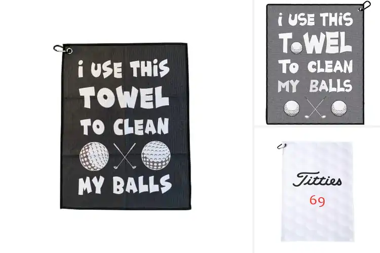 Detailed view of Best Golf Gift Towels For Him