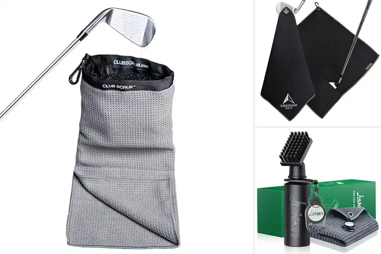 Detailed view of Best Golf Towel For Cleaning Clubs And Balls
