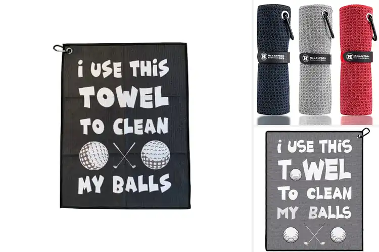 Detailed view of Best Golf Towel Gift For Men: 10 Stylish & Functional Picks