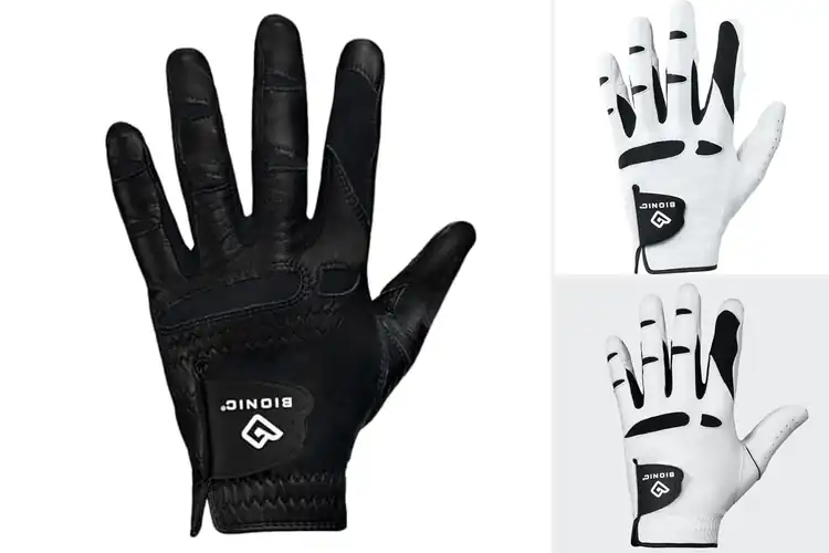 Detailed view of Best Grip Relief Patented Anatomical Pad Golf Gloves
