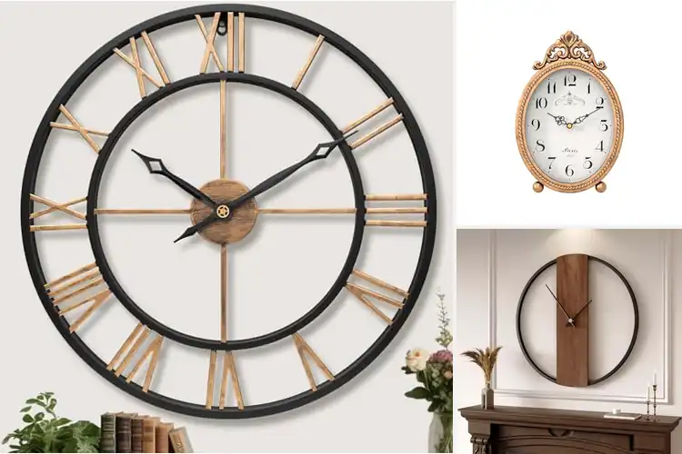 Detailed view of Best Handcrafted Decorative Clocks