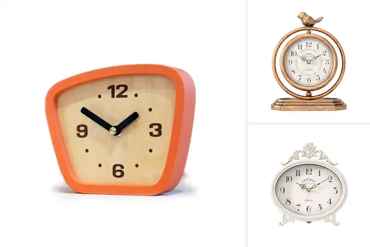 Detailed view of Best Handcrafted Desk Clocks