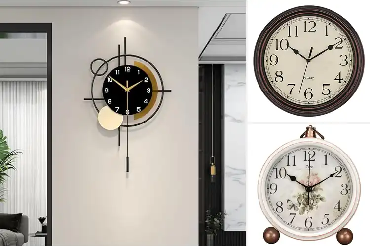 Detailed view of Best High-Quality Decorative Clocks