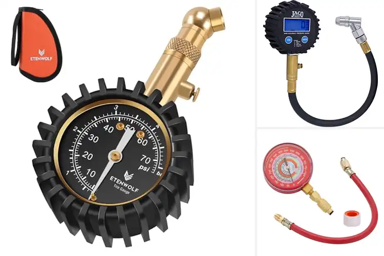 Detailed view of Best High-Visibility Pressure Gauges