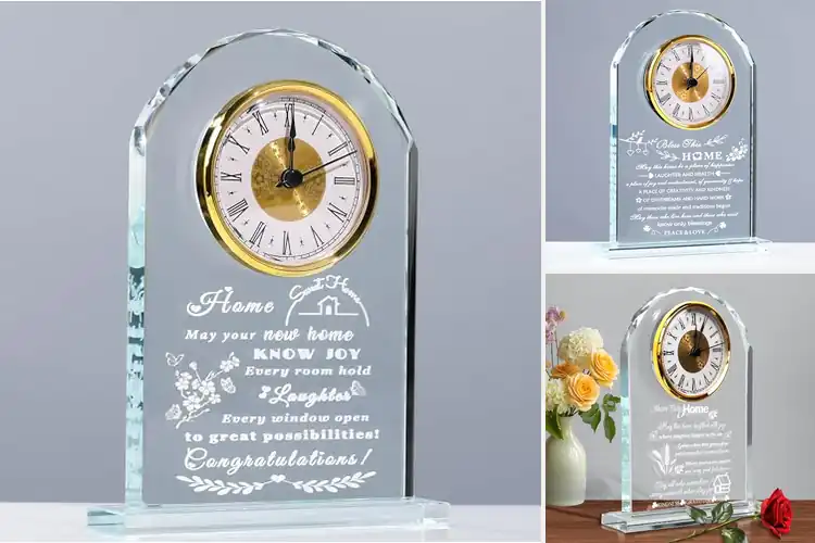 Detailed view of Best Housewarming Clock Gift