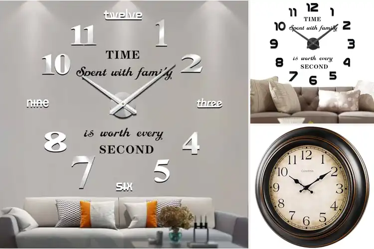 Detailed view of Best Living Room Decor Clocks