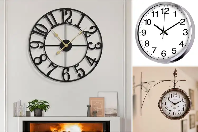 Detailed view of Best Metal Frame Clock