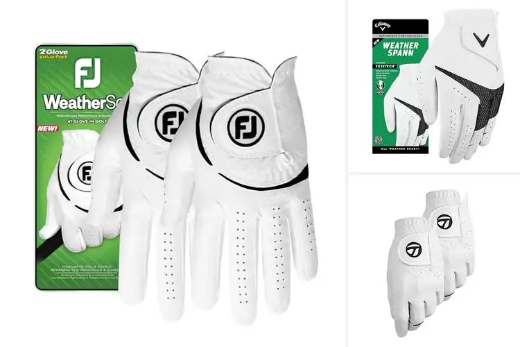 Detailed view of Best Moisture Management Golf Gloves