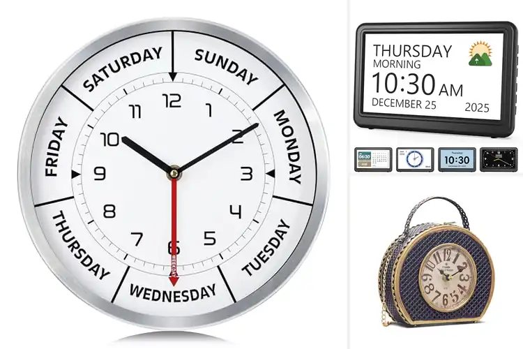 Detailed view of Best Mother’s Day Gift Clocks