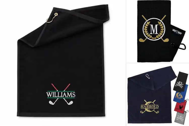Detailed view of Best Name Golf Towels: Top 10 Picks to Elevate Your Game