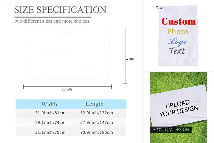 Detailed view of Best Name Logo Text Printed Towels