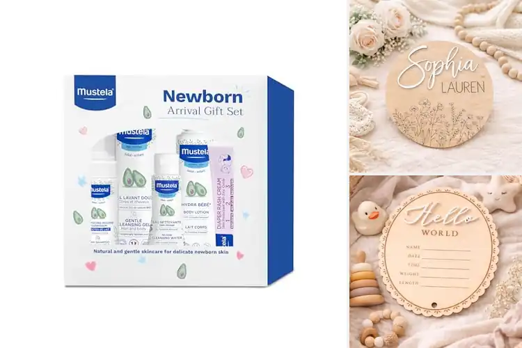 Detailed view of Best Newborn Arrival Keepsakes
