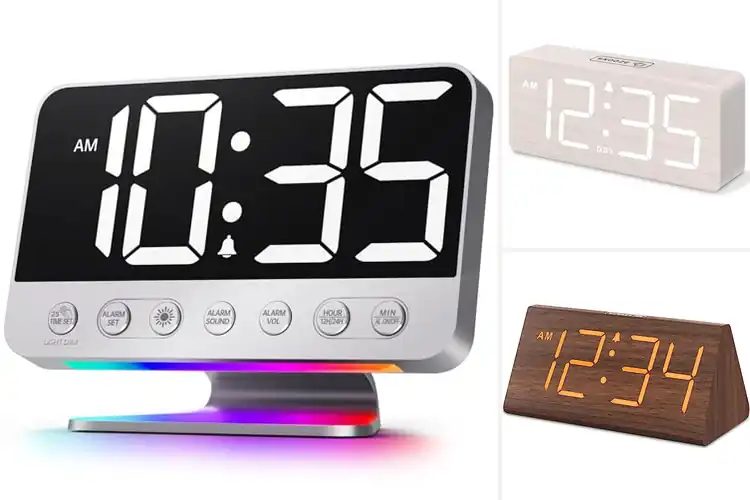 Detailed view of Best Nightstand Clock For Bedroom: Stylish & Smart Choices