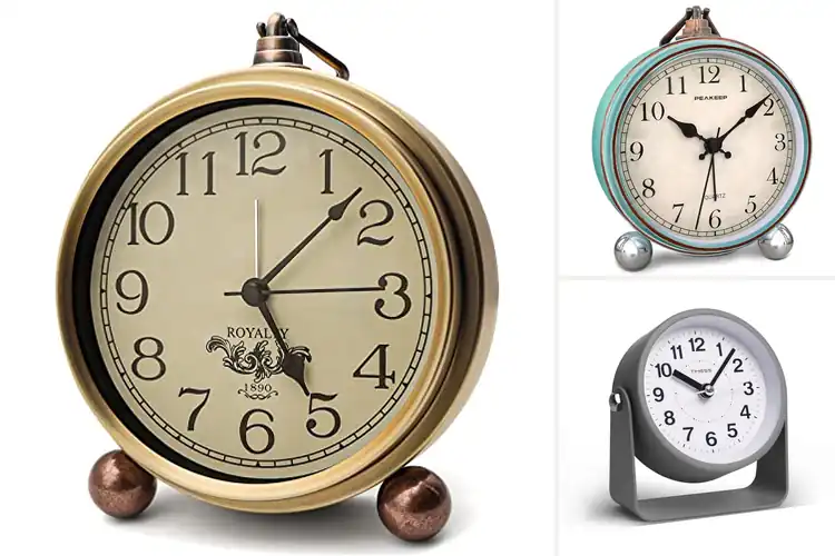 Detailed view of Best Nightstand Clock With Silent Movement