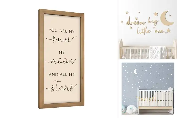 Detailed view of Best Nursery Starry Decor