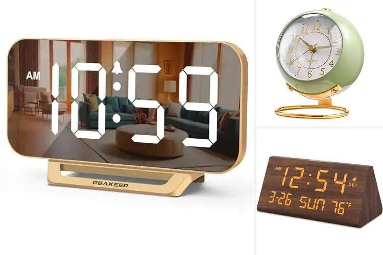 Detailed view of Best Office Desk Clock Decor