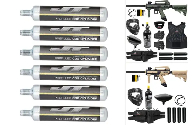 Detailed view of Best Paintball Packages