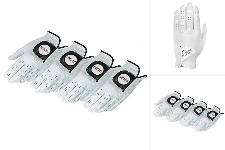 Detailed view of Best Premium Leather Golf Glove Durability
