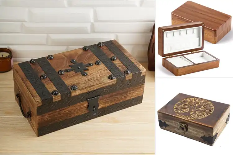 Detailed view of Best Quality Craftsmanship Jewelry Box